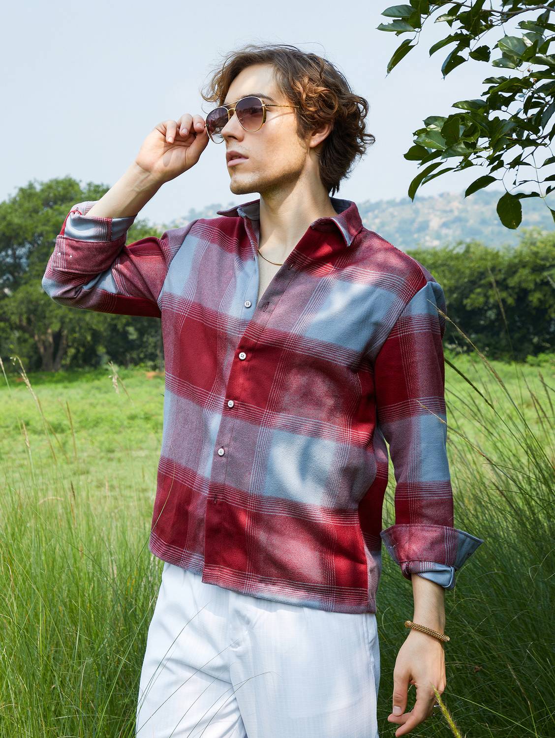 CAHOOT Men Checkered Multicolor Shirt - Image 1