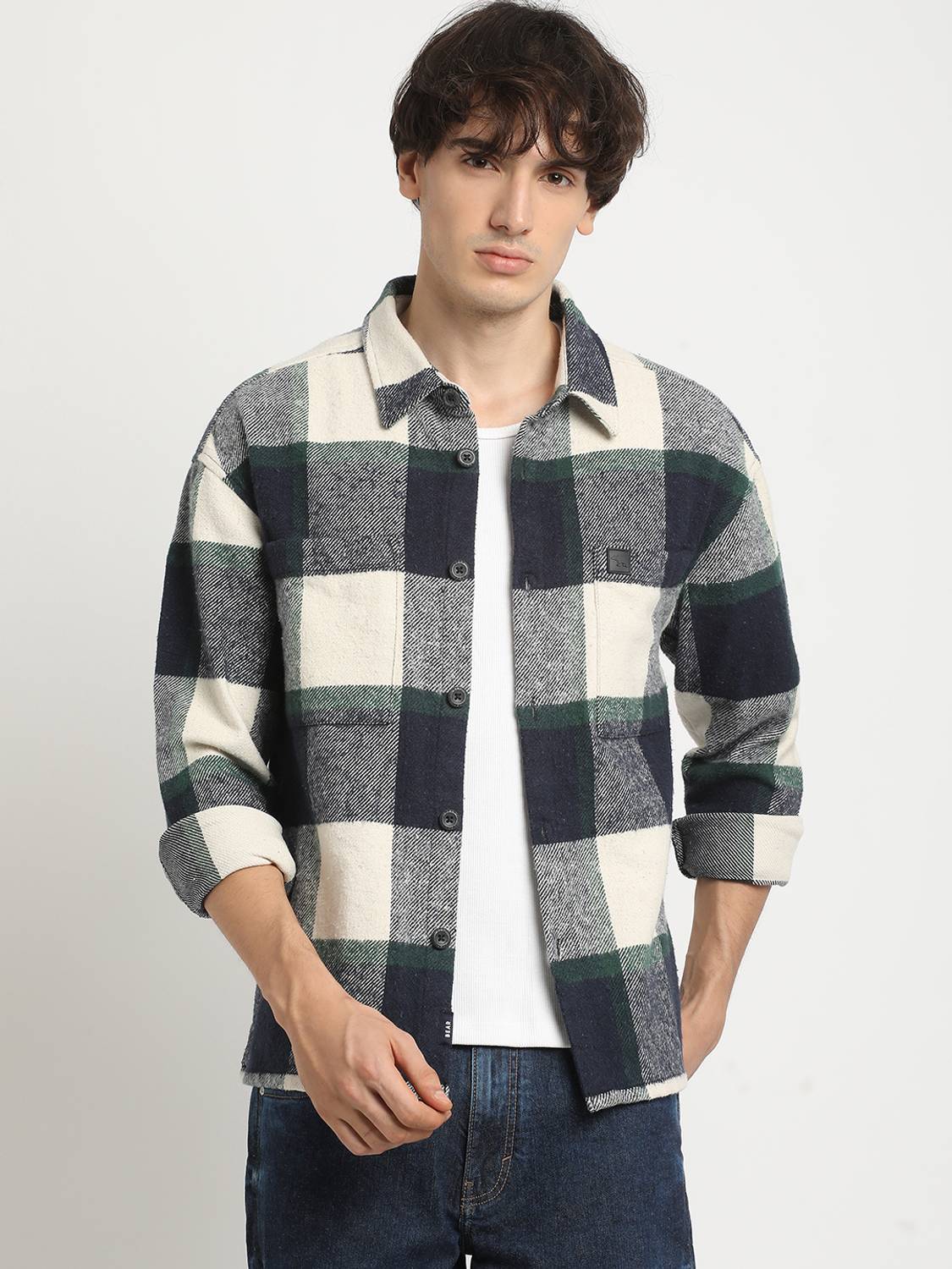 THE BEAR HOUSE Men Checkered Multicolor Shirt - Image 2