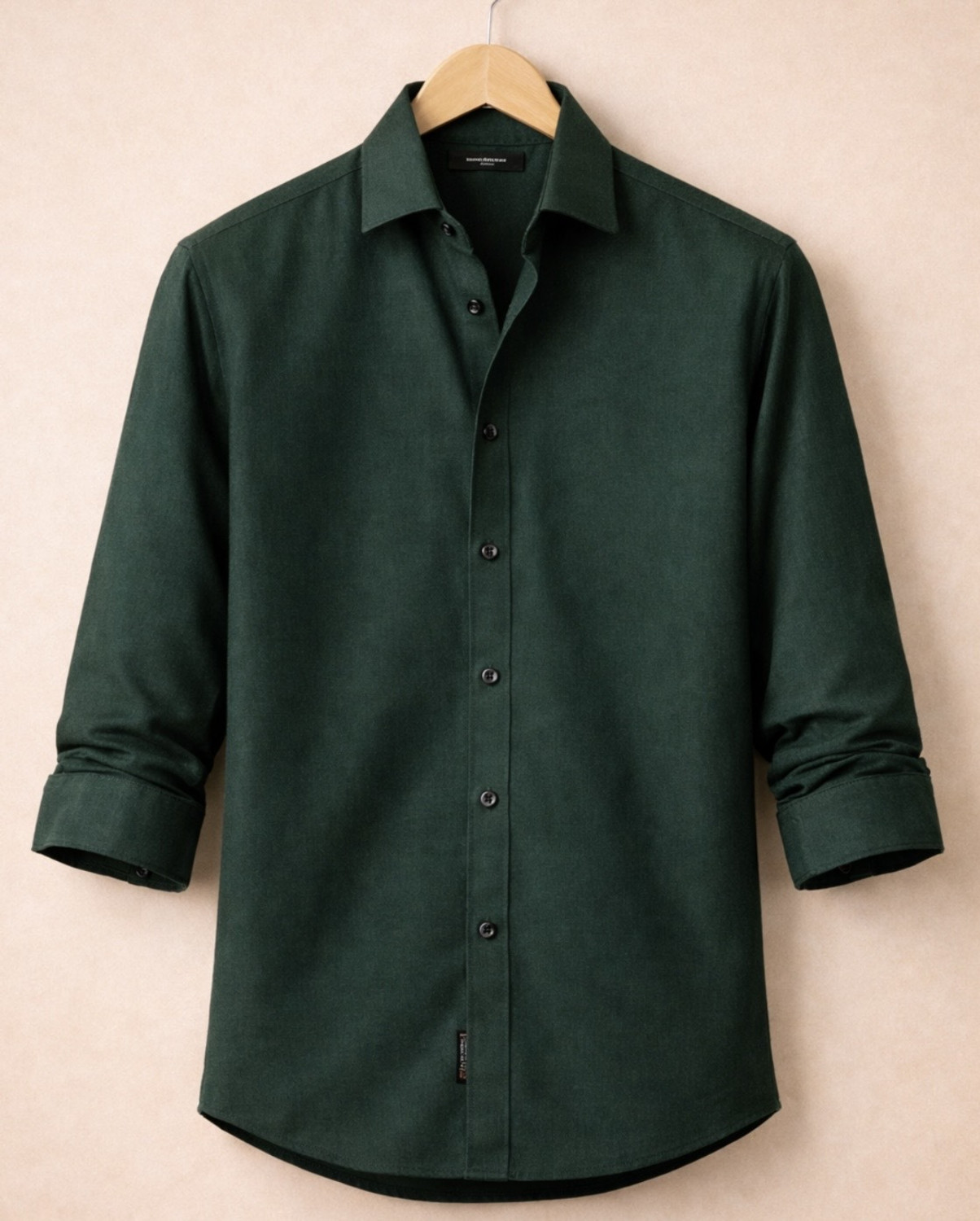 Image of Waridashi Men Checkered Casual Green Shirt