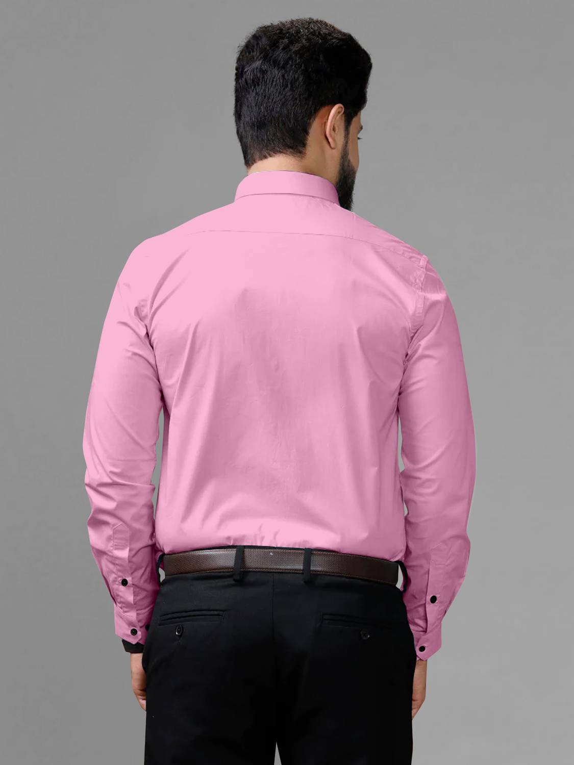 DHADUK Men Pink Formal Shirt - Image 4