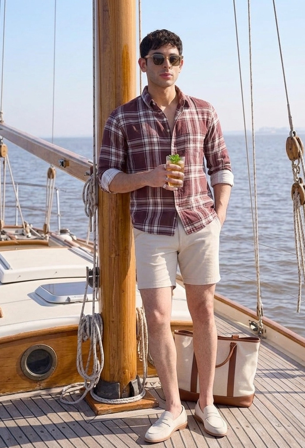Image of Roadster Men Checkered Casual Multicolor Shirt