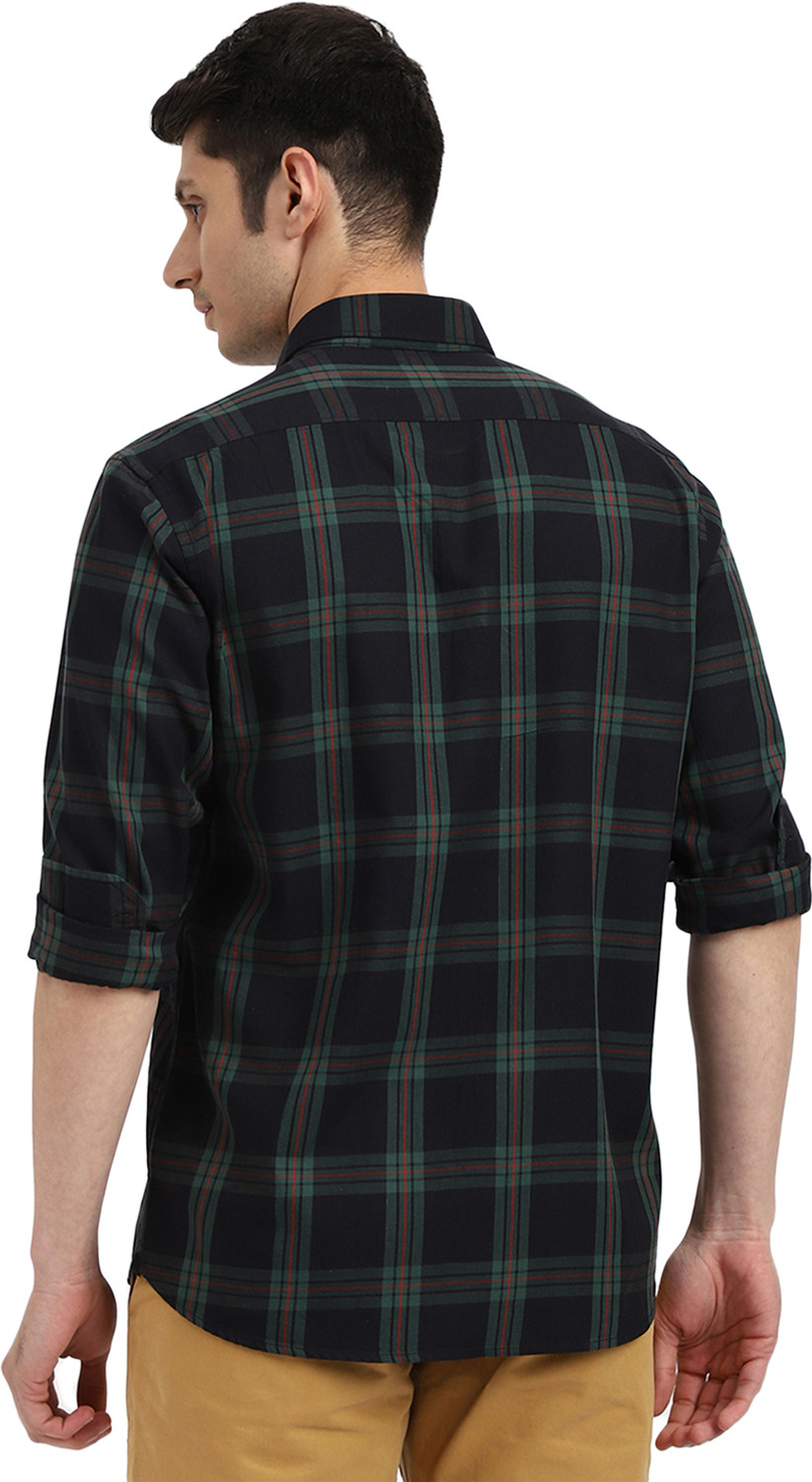 Image of Arrow Sport Men Checkered Casual Multicolor Shirt