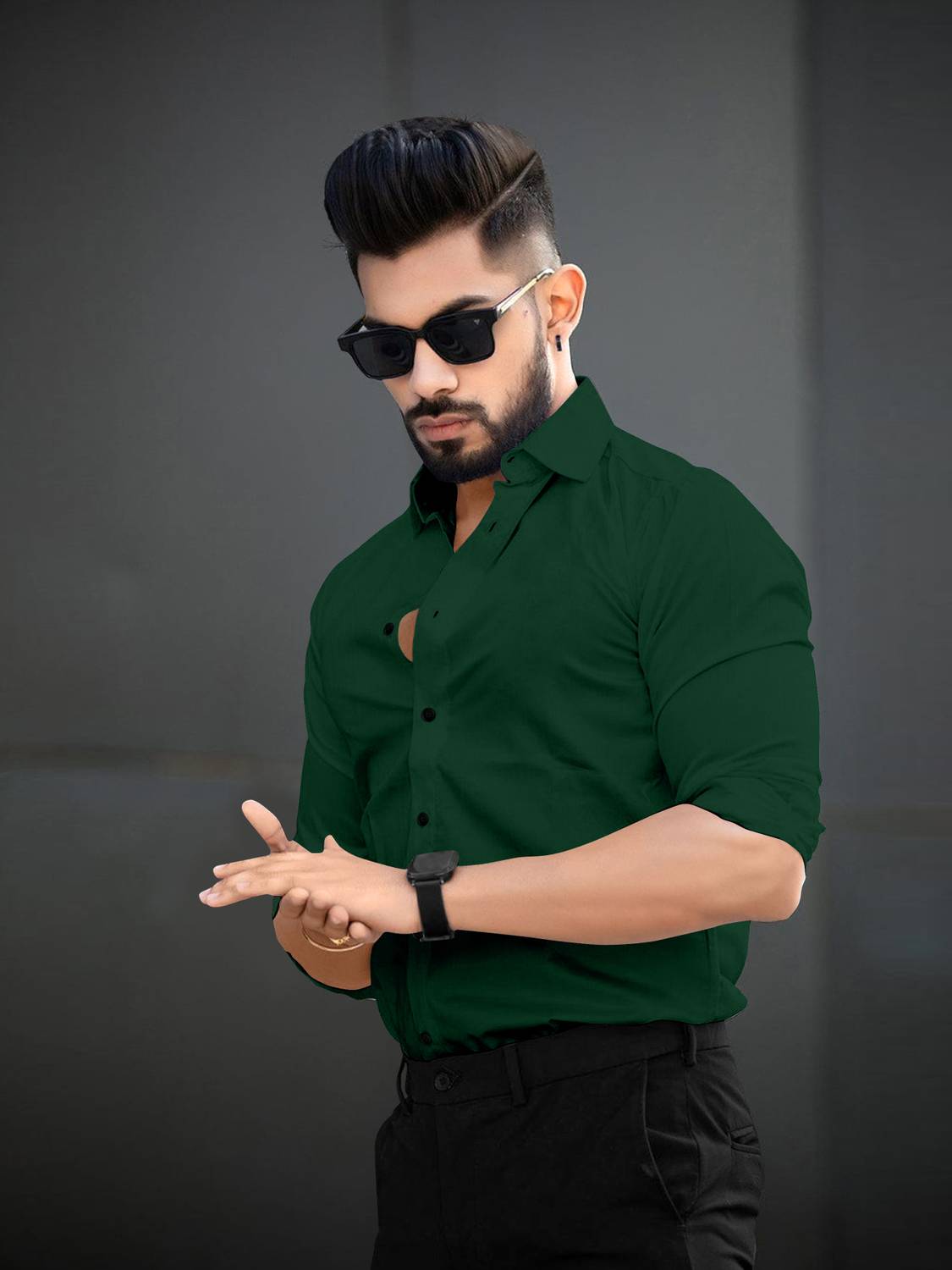 UGAMCREATIONS Men Shirt Pant Set - Image 4