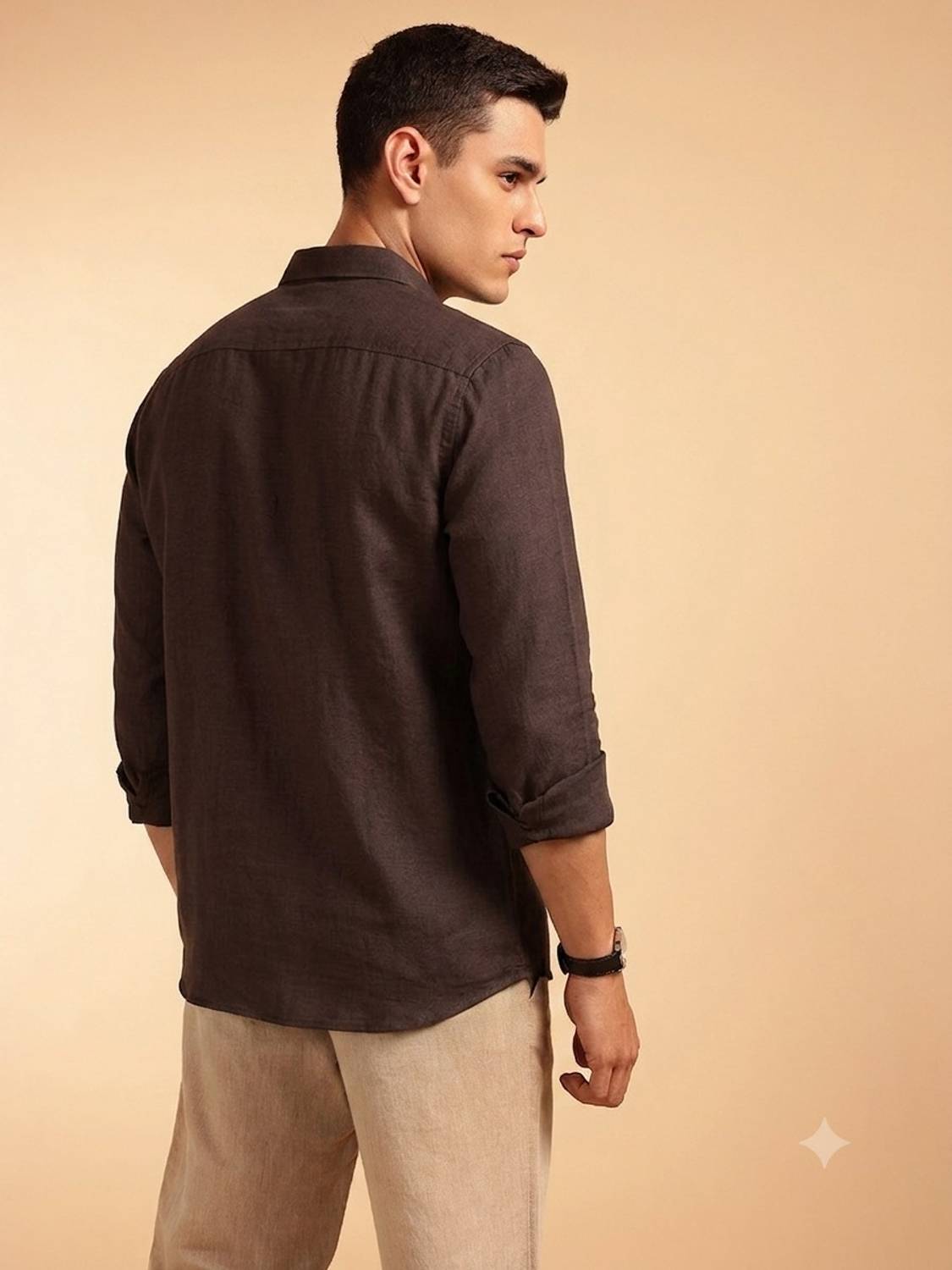Roadster Men Brown Casual Shirt - Image 5