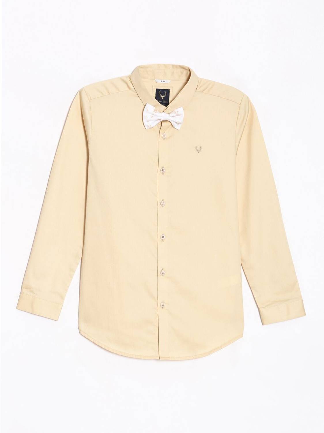 Allen Solly Junior Boys Beige Shirt - Image 1
