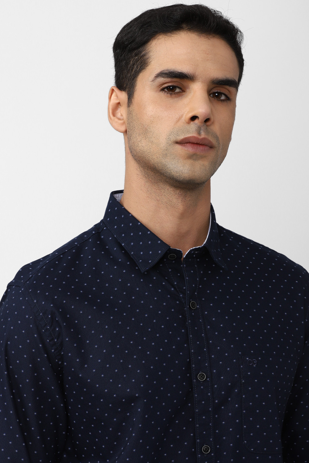 Image of PETER ENGLAND Men Slim Fit Printed Casual Shirt