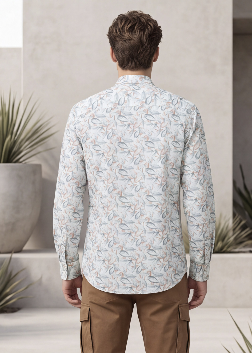 Image of KILLER Men Slim Fit Printed Casual Shirt