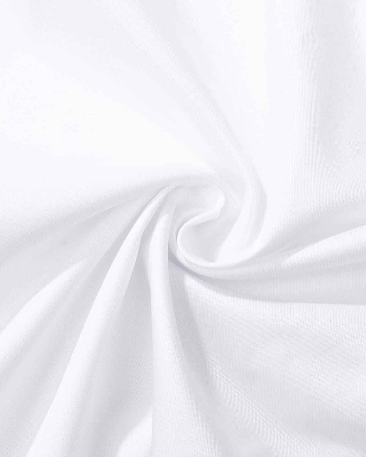 ZARA STAR Men Solid White Shirt - Image 3