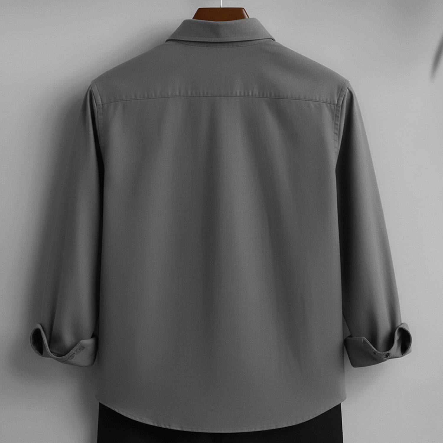 SHABIB Men Grey Casual Shirt - Image 2