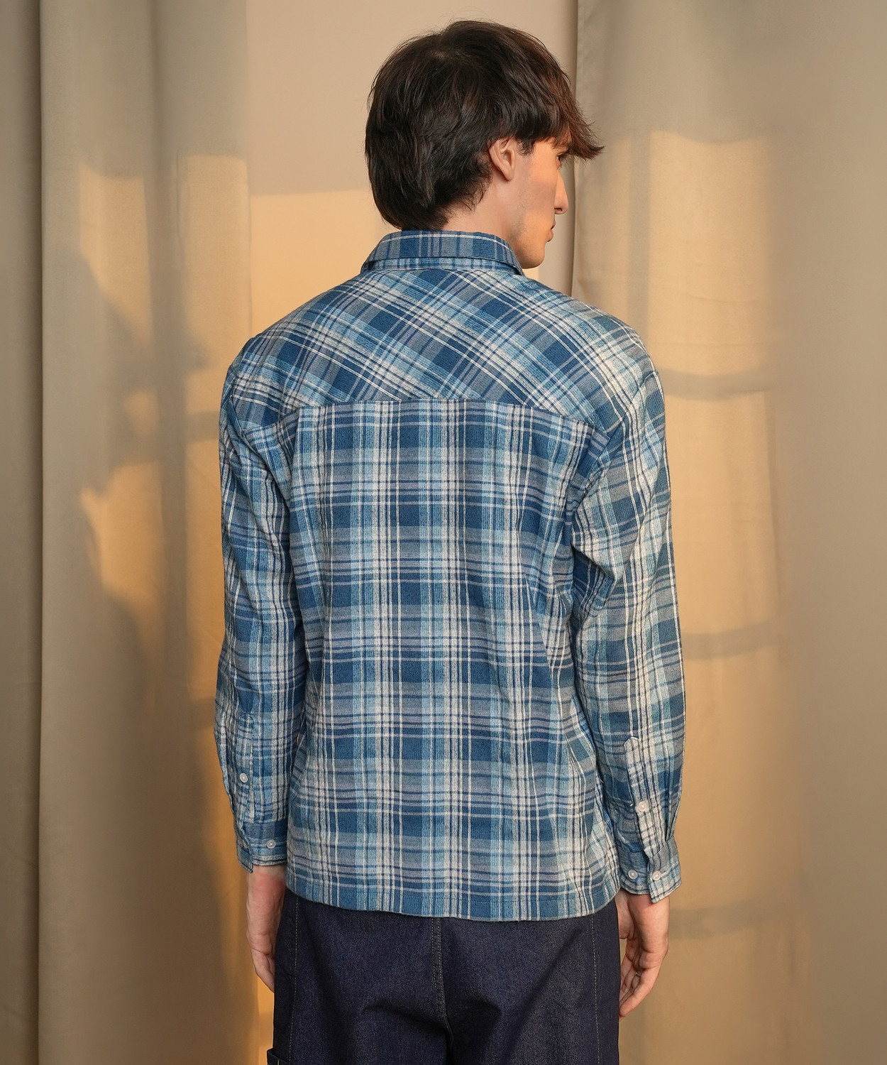 Image of CAHOOT Men Self Design Casual Multicolor Shirt