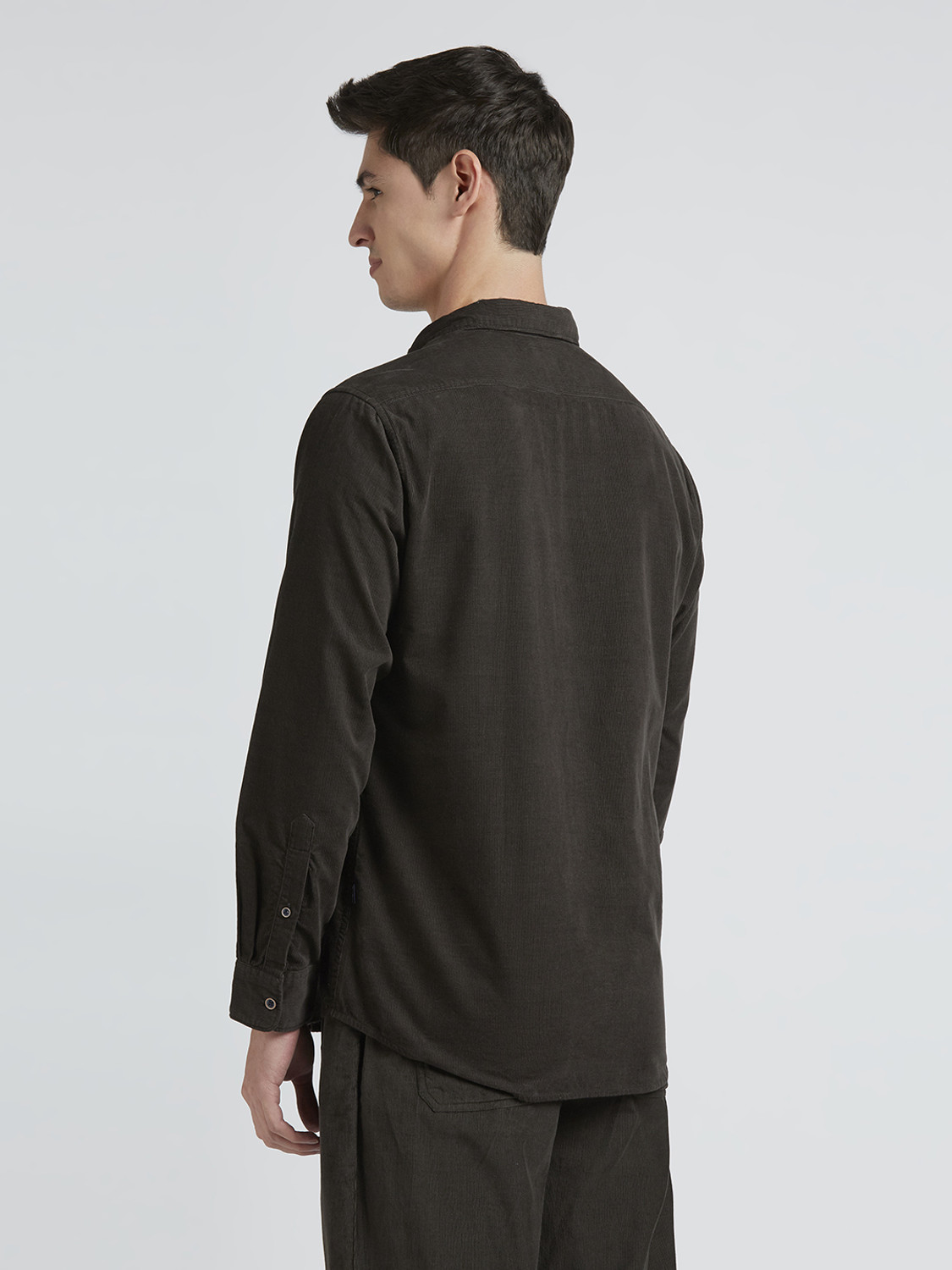 Image of Pepe Jeans Men Solid Casual Green Shirt