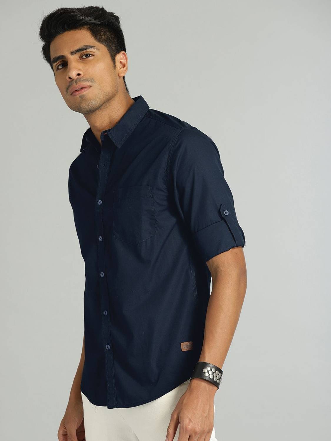 Roadster Men Blue Casual Shirt - Image 5