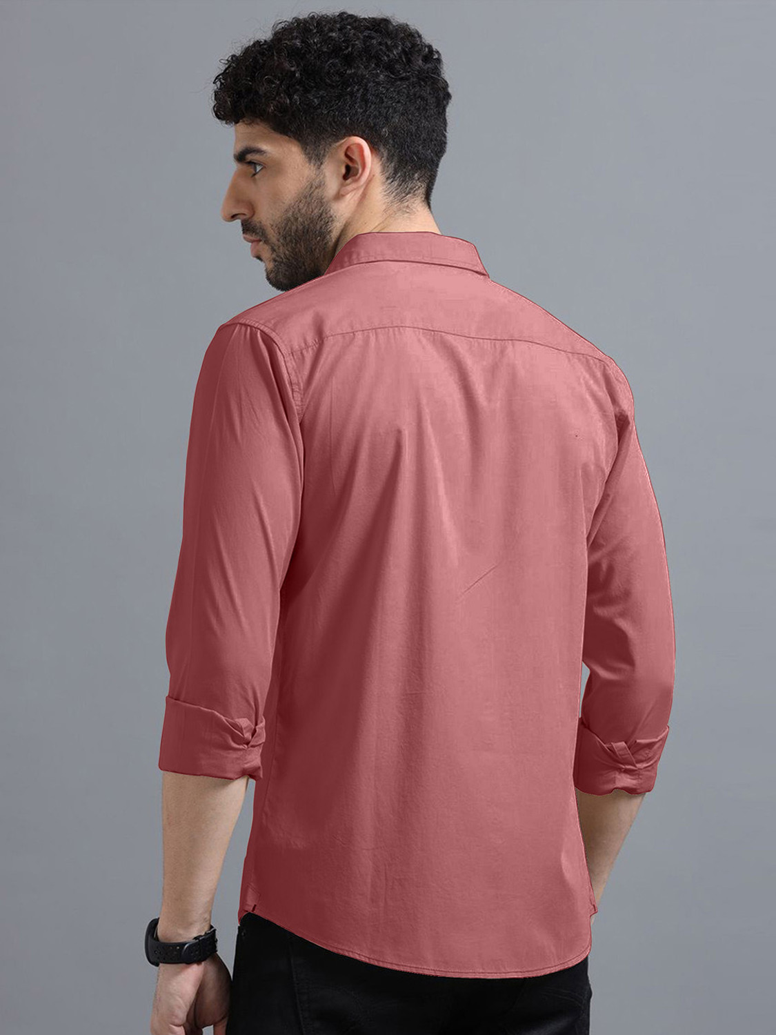 Image of METRONAUT Men Solid Casual Multicolor Shirt
