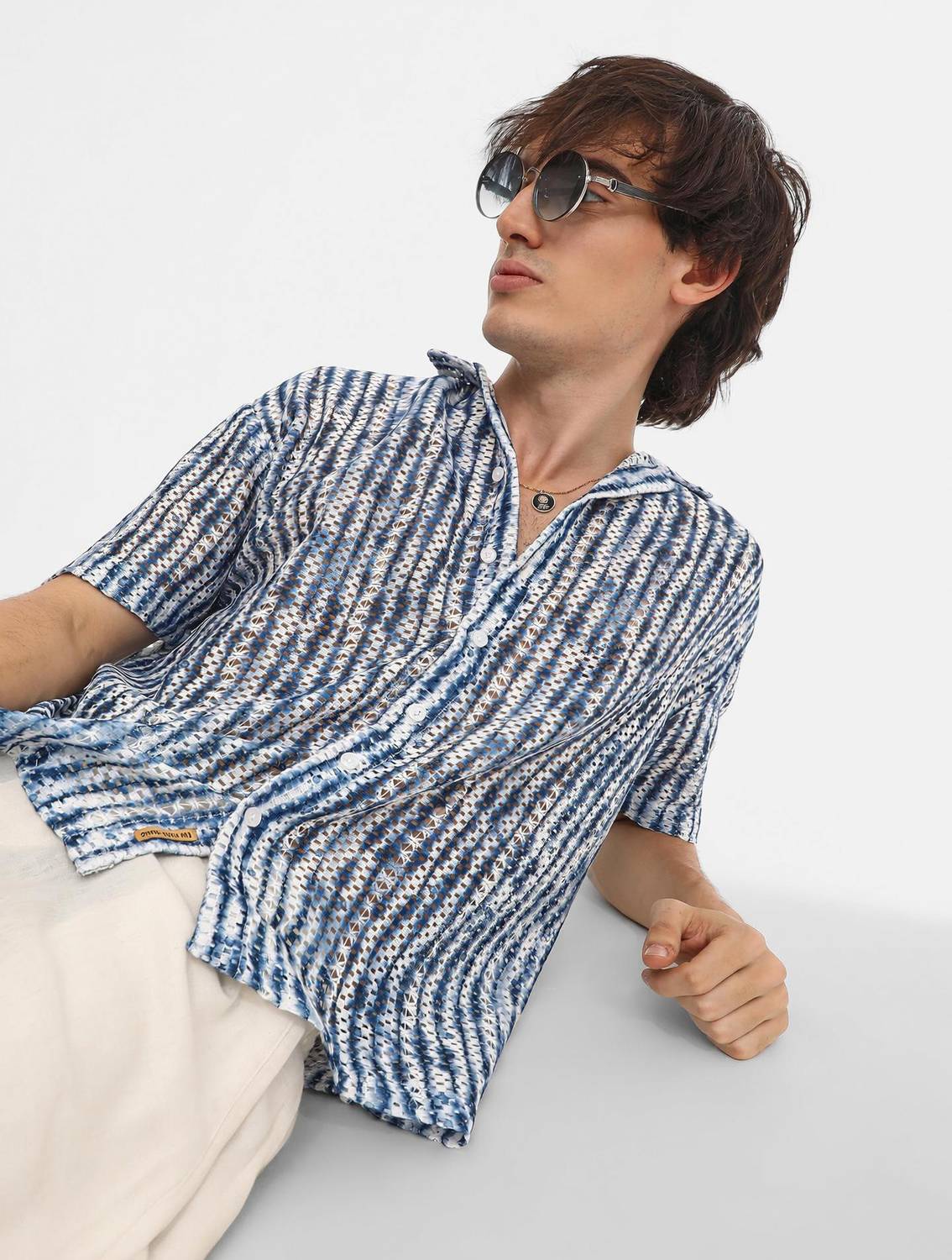 CAHOOT Men Striped Casual Multicolor Shirt