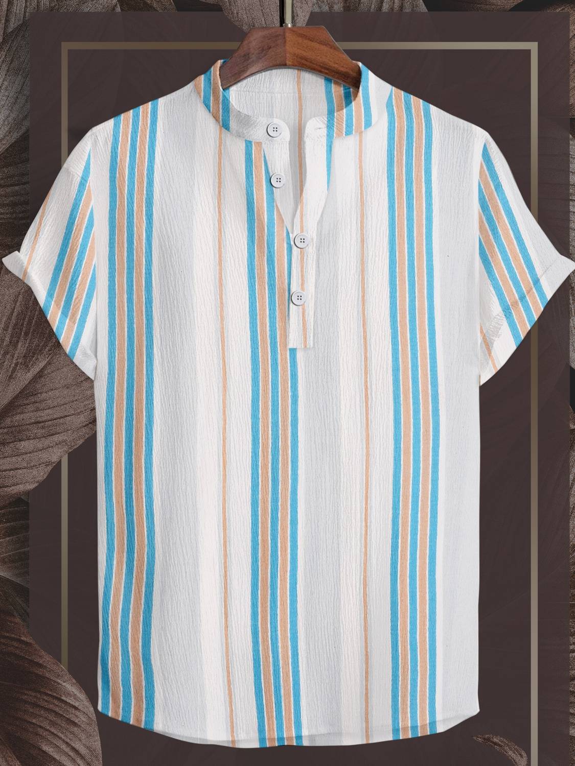 BlueMatrix Men Striped Casual Multicolor Shirt