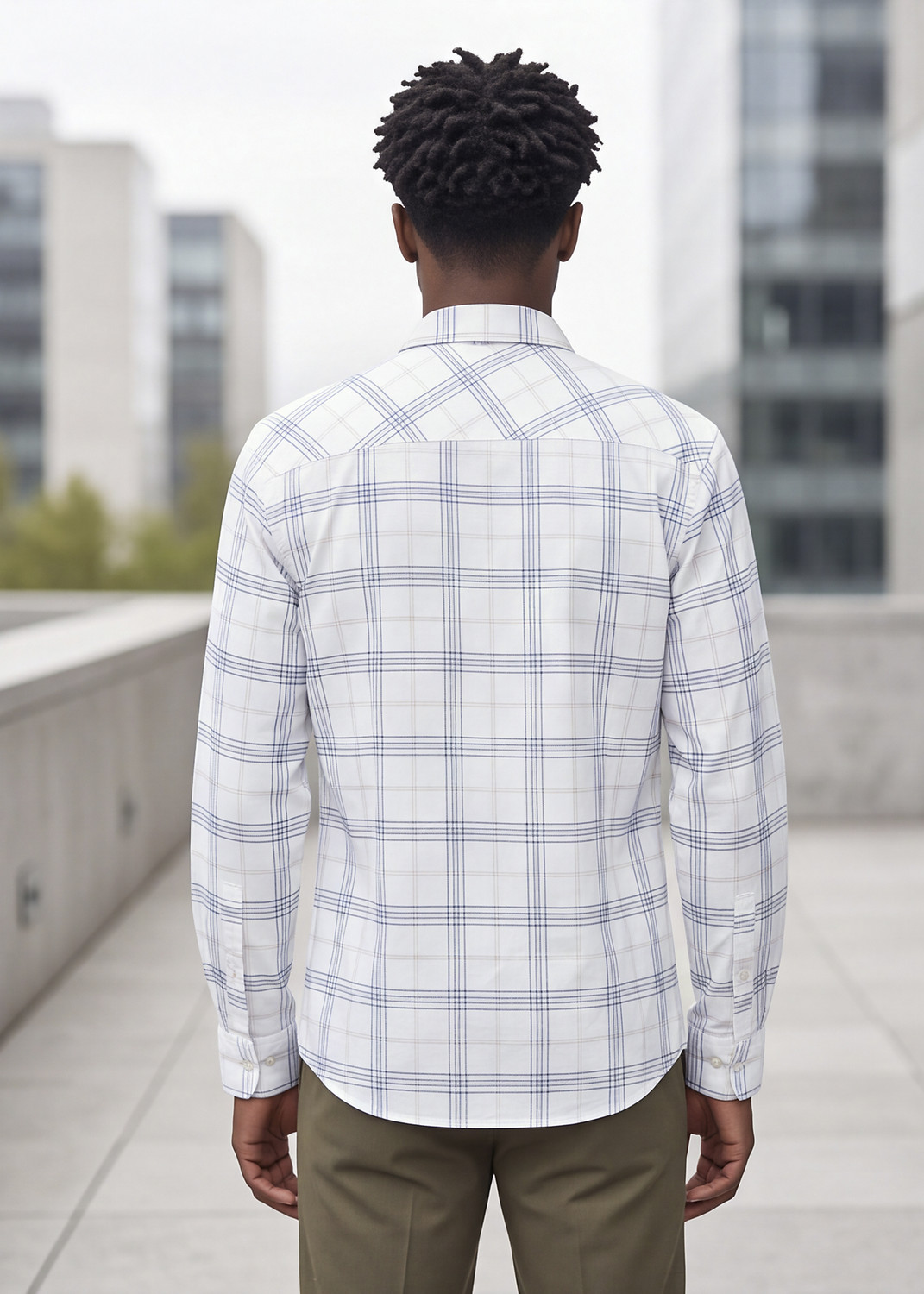 Image of KILLER Men Slim Fit Checkered Casual Shirt