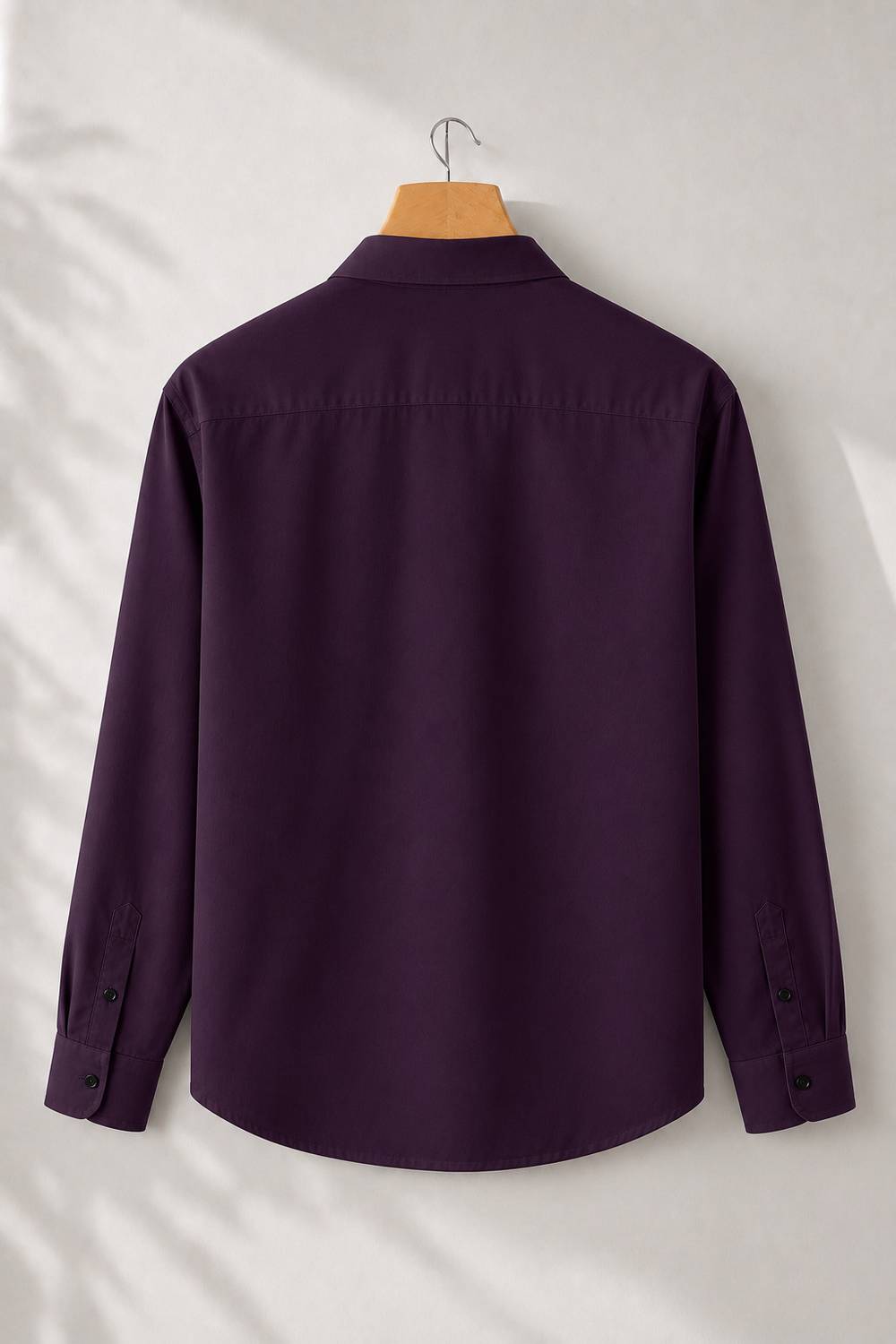 mozero Men Purple Casual Shirt - Image 3