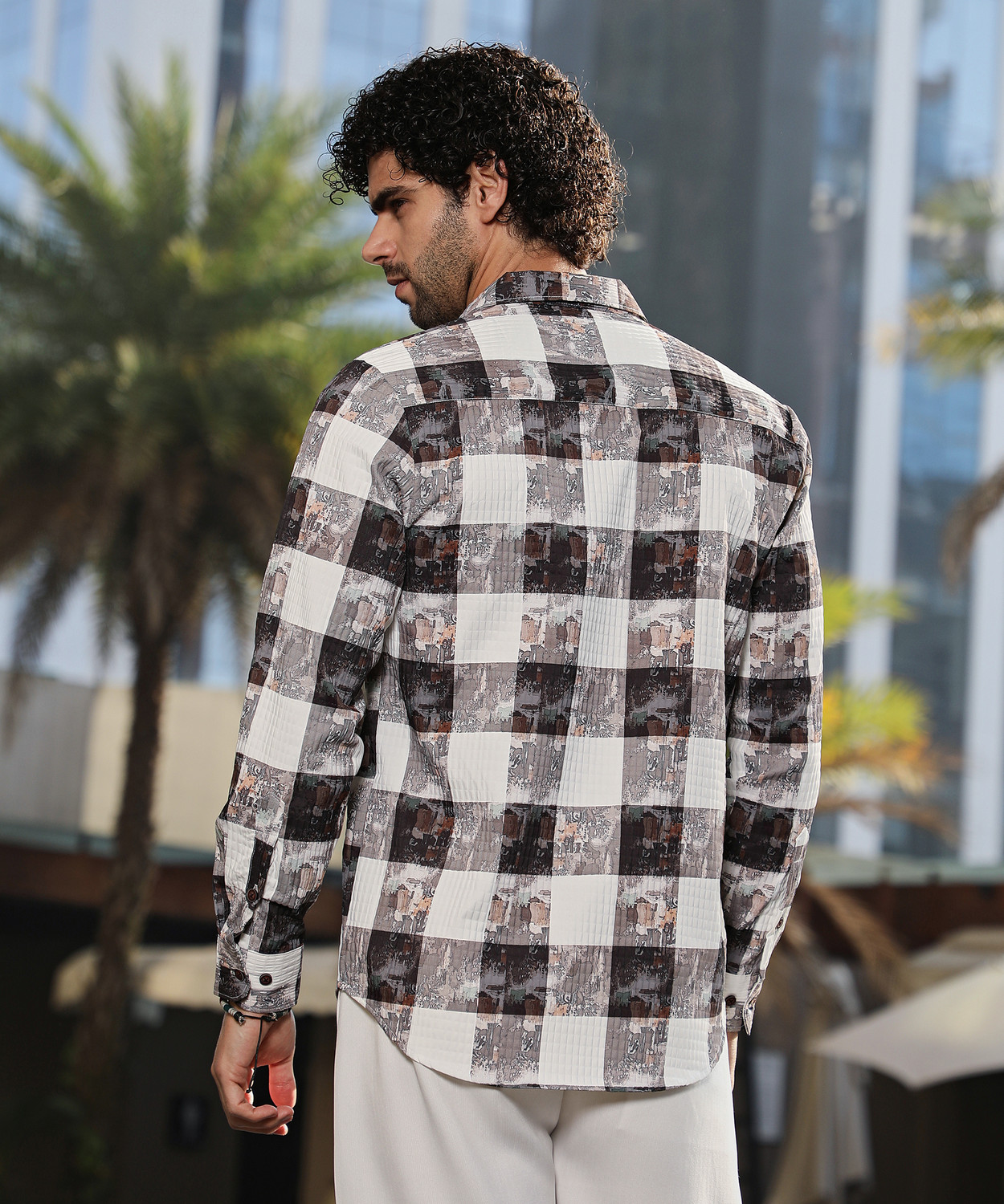Image of CAHOOT Men Solid Casual Multicolor Shirt