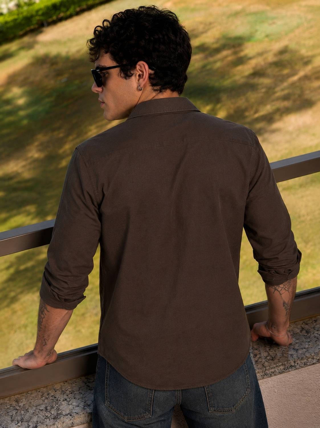 Roadster Men Brown Casual Shirt - Image 2