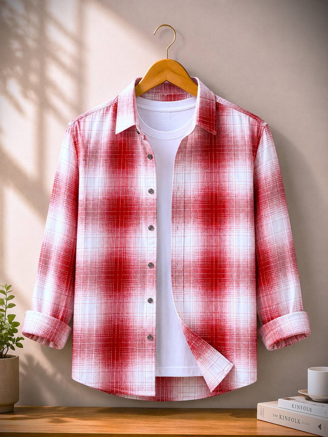 Black Deer Men Checkered Multicolor Shirt - Image 1