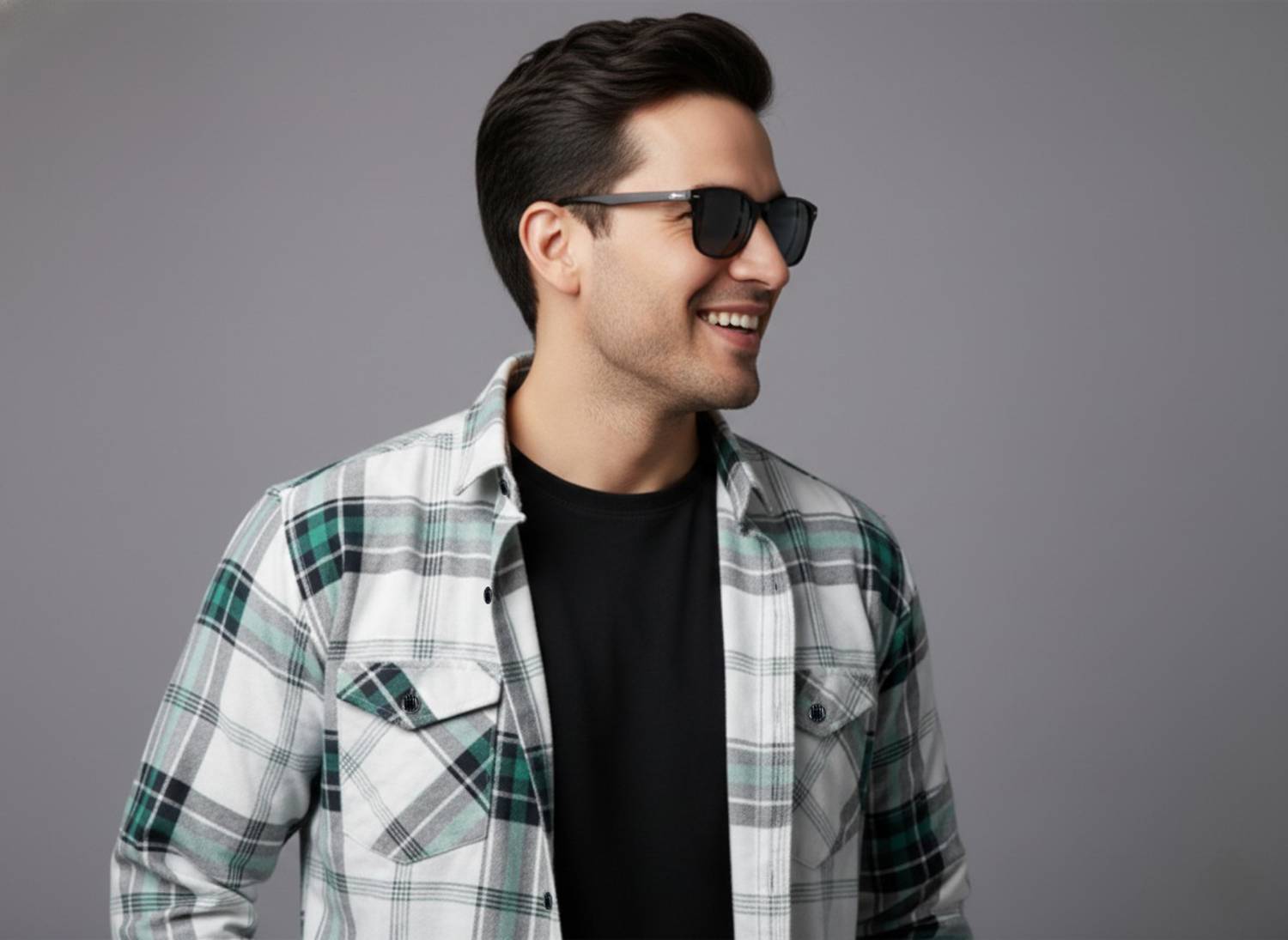 SHIRTZONE Men Checkered Multicolor Shirt - Image 3