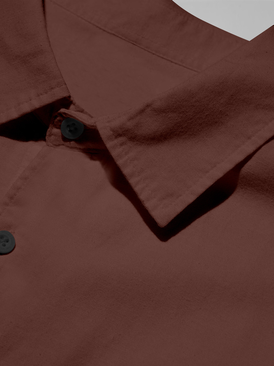 Image of javier Men Solid Casual Brown Shirt