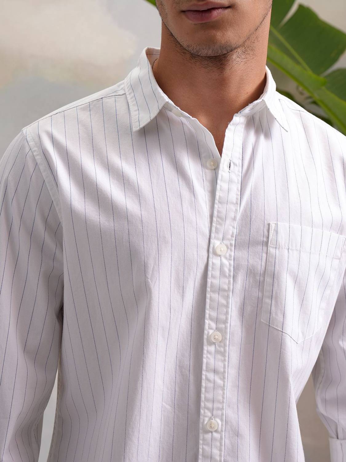 HIGHLANDER Men Striped Multicolor Shirt - Image 4