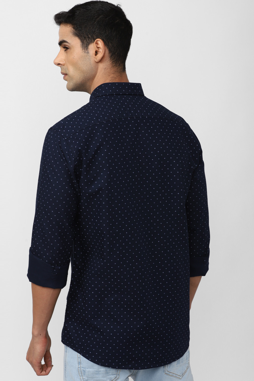 Image of PETER ENGLAND Men Slim Fit Printed Casual Shirt