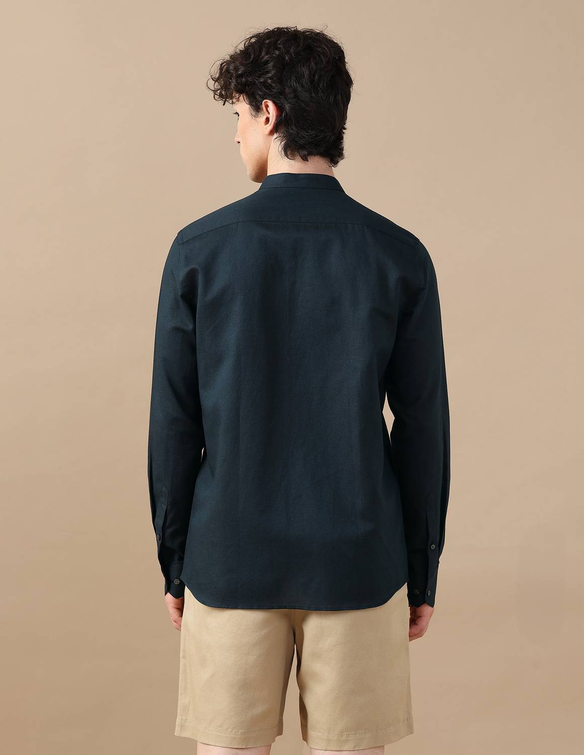 ARROW Men Black Casual Shirt - Image 3
