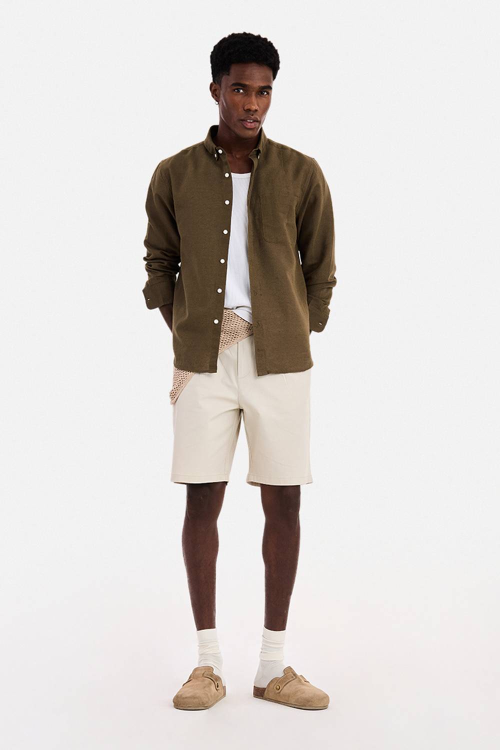 Snitch Men Brown Casual Shirt - Image 2