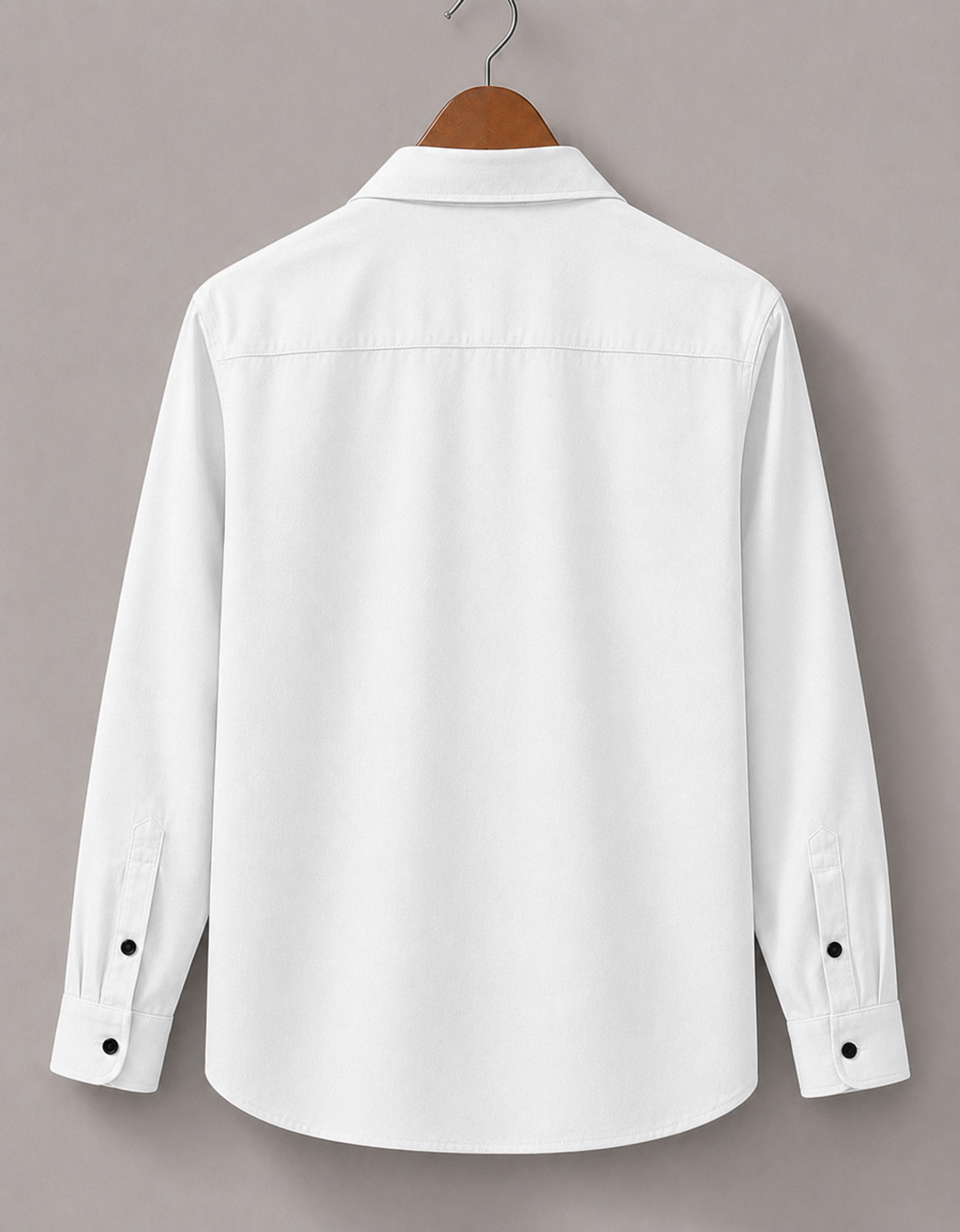 Image of mozero Men Solid Casual White, Purple Shirt