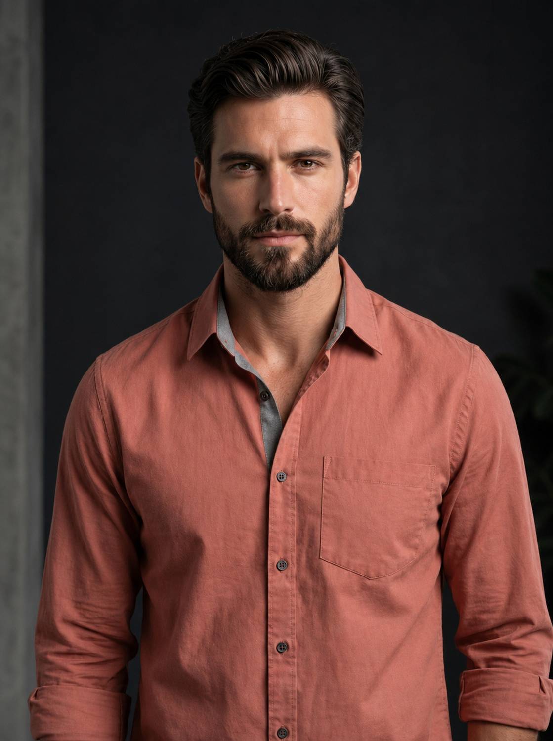 Tanip Men Pink Casual Shirt - Image 4