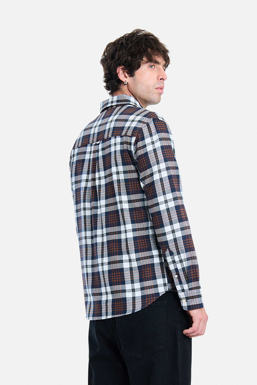 Image of Snitch Men Checkered Casual Multicolor Shirt
