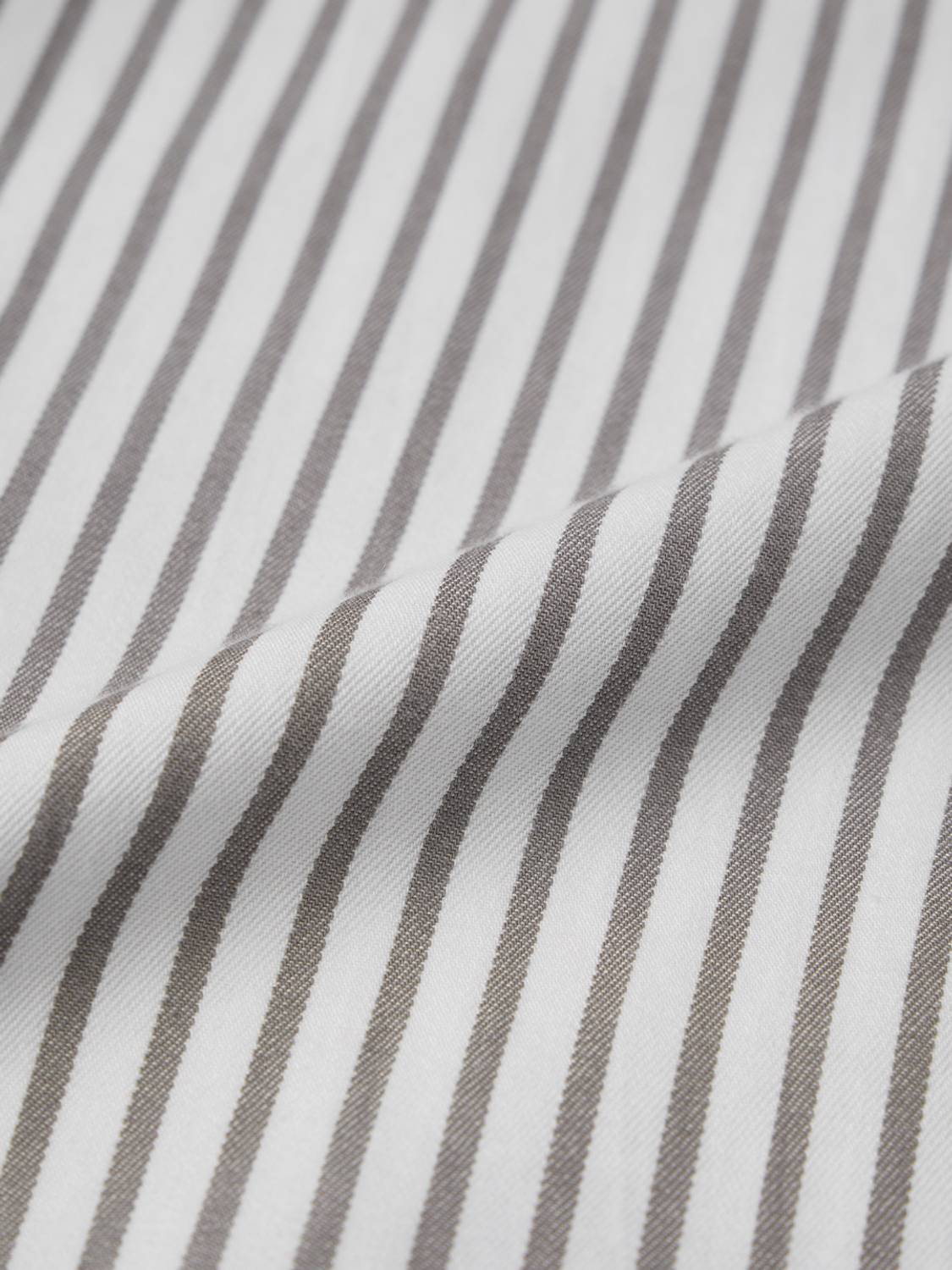 The Souled Store Men Striped Casual White Shirt - Image 4