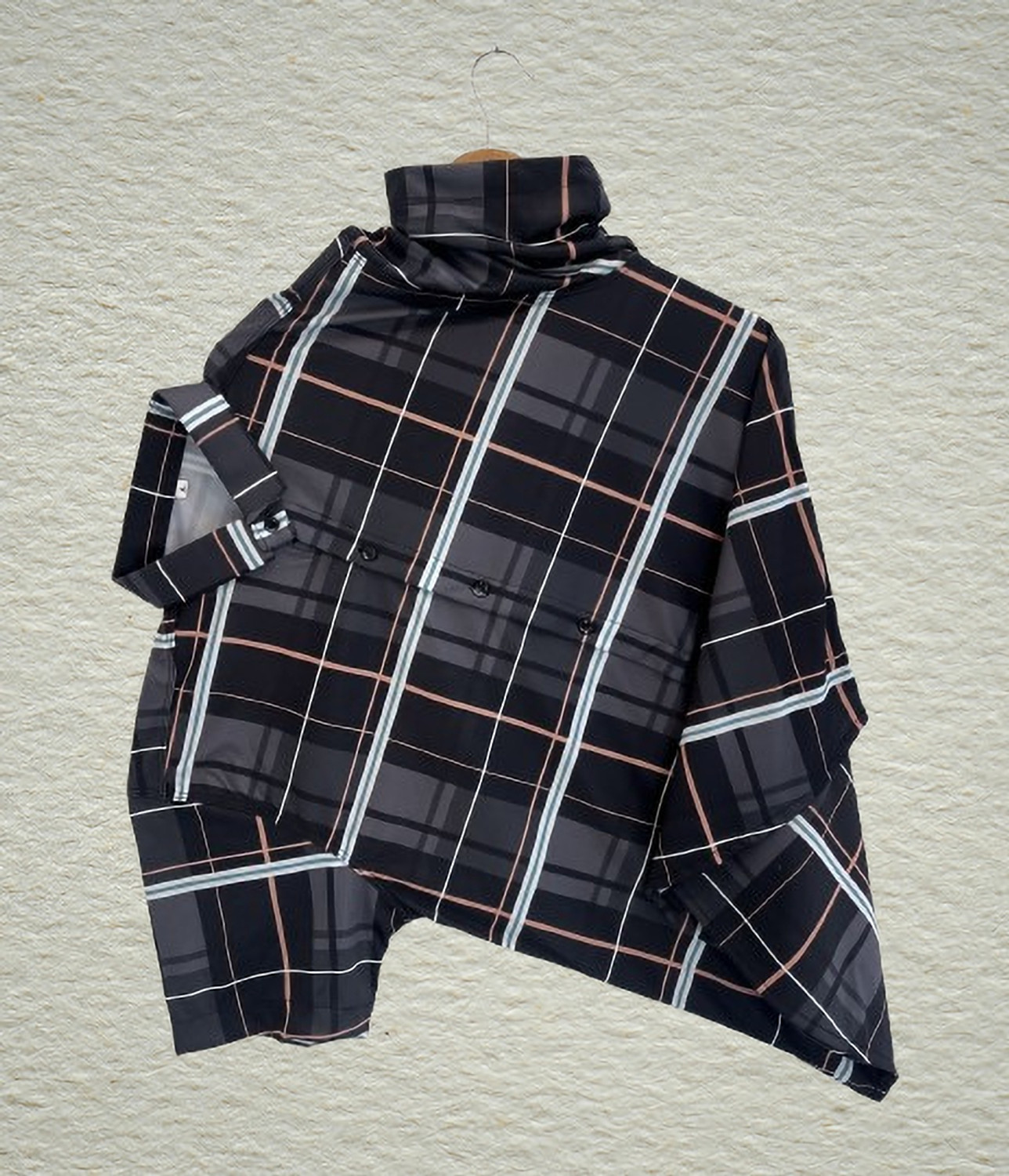 Image of zyromen Men Printed, Checkered, Solid Casual Multicolor Shirt