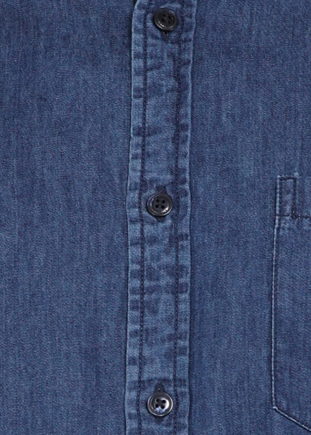 Image of KILLER Men Solid Casual Dark Blue Shirt