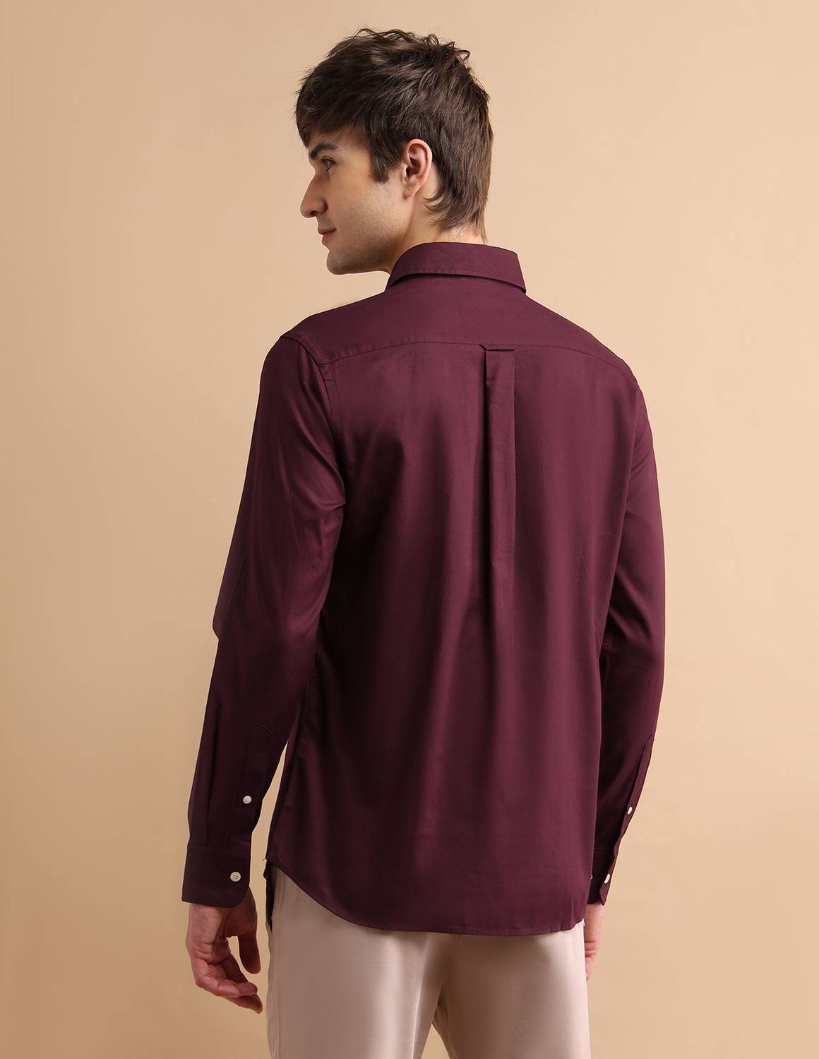 U.S. POLO ASSN. Men Maroon Casual Shirt - Image 5