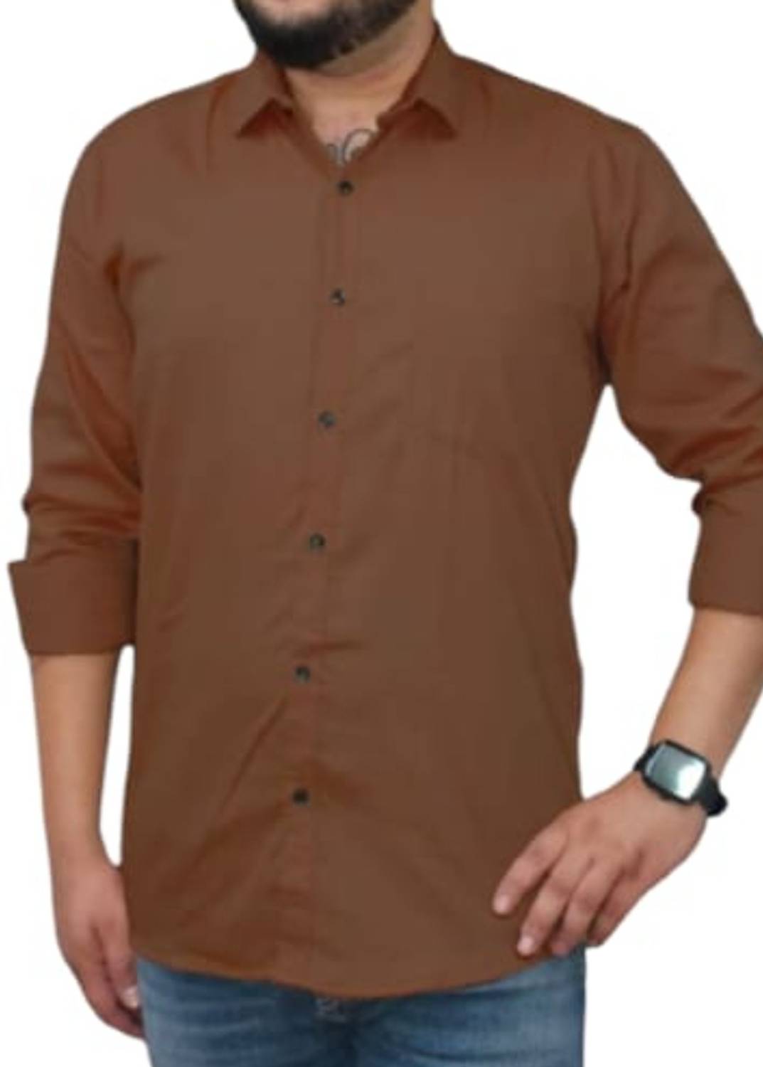 BLAZSTAR Men Solid Casual Multicolor Shirt