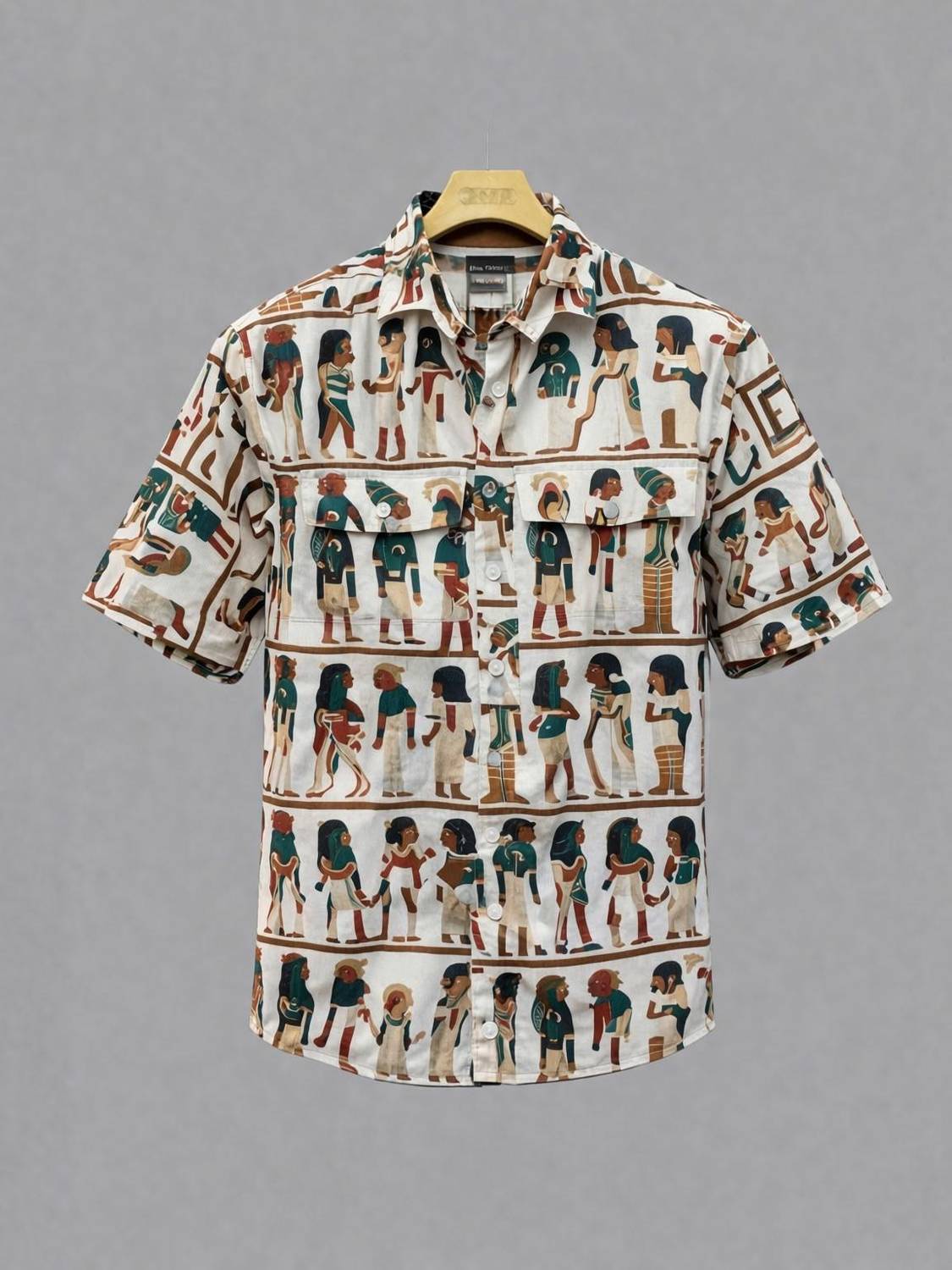 AKSK Men Printed Casual Multicolor Shirt