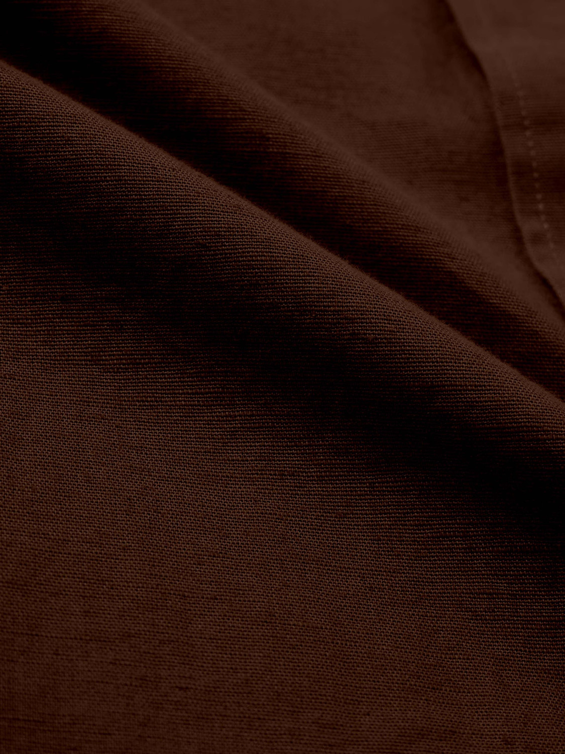 Image of Fagul Culture Men Solid Casual Brown Shirt