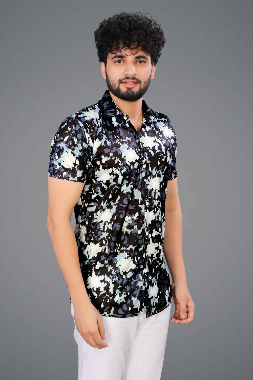 LEMBRIKA Men Printed Casual Multicolor Shirt