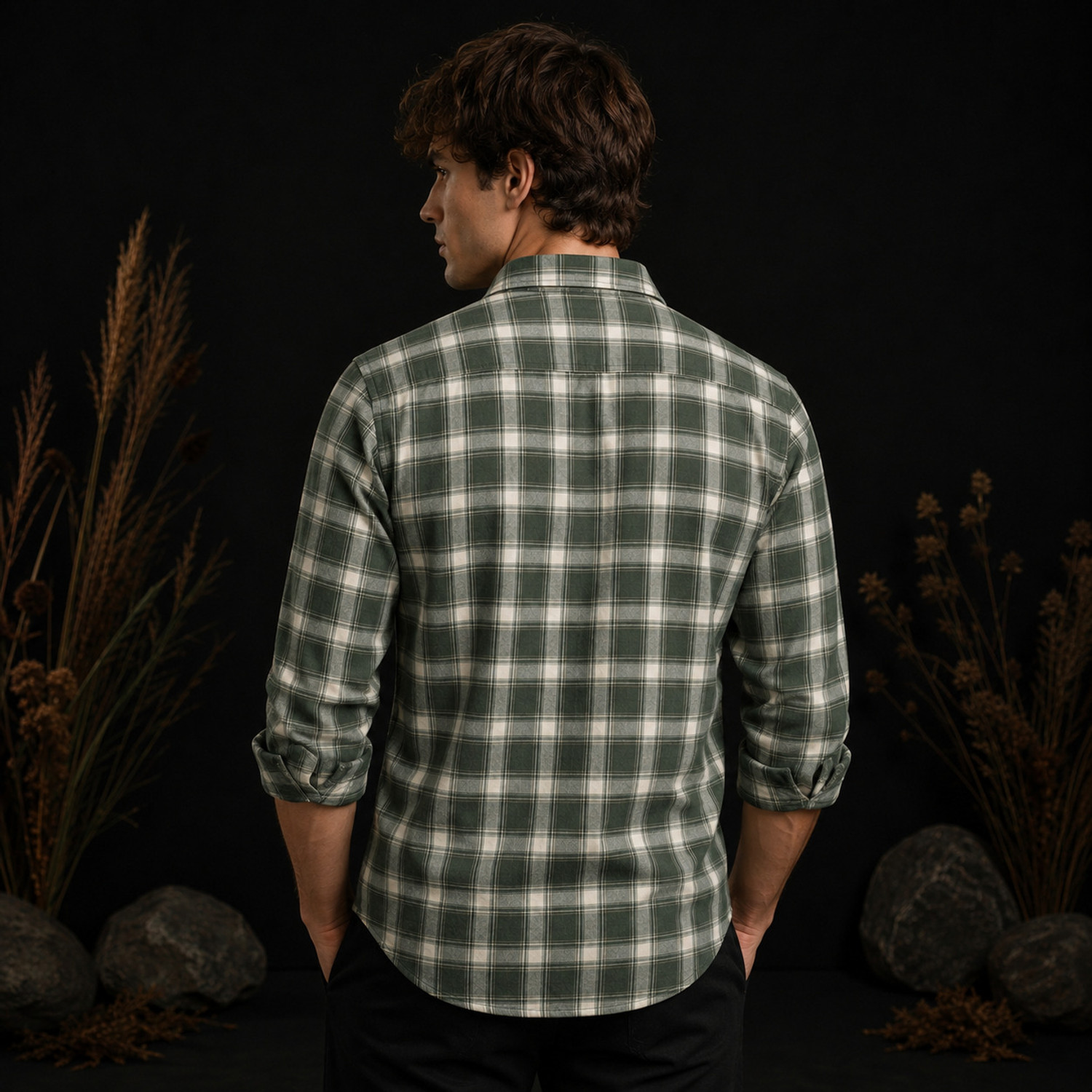 Image of METRONAUT Men Solid Casual Multicolor Shirt