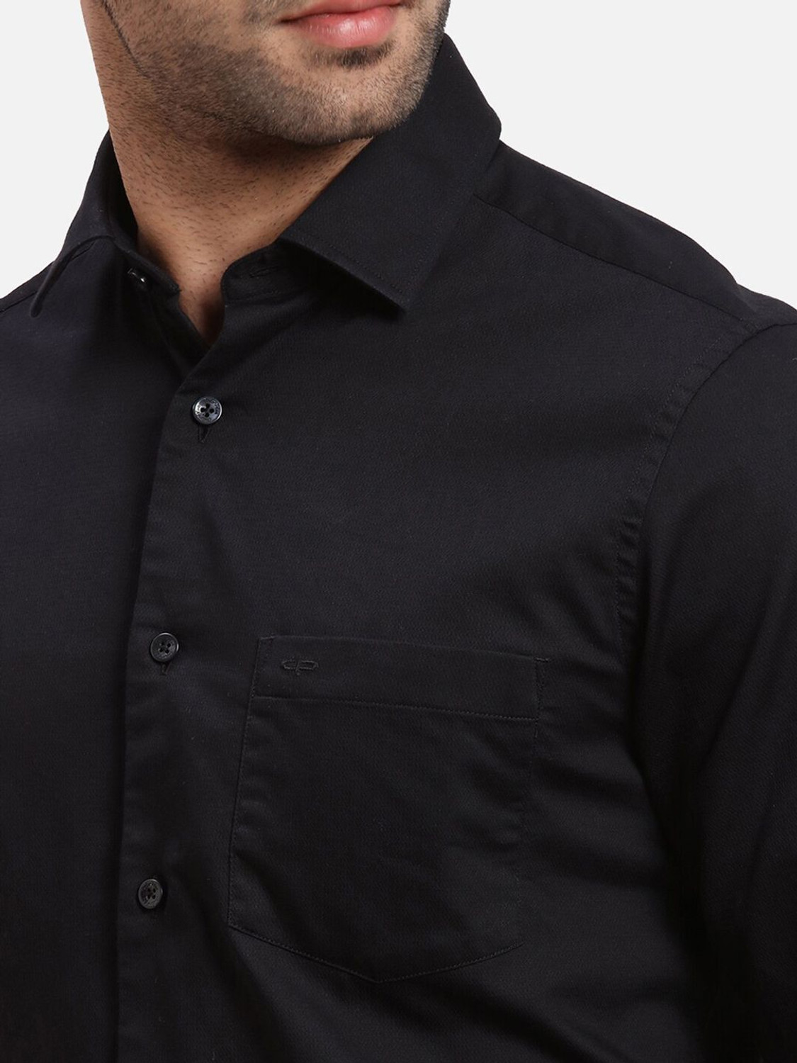 Image of COLORPLUS Men Regular Fit Solid Casual Shirt