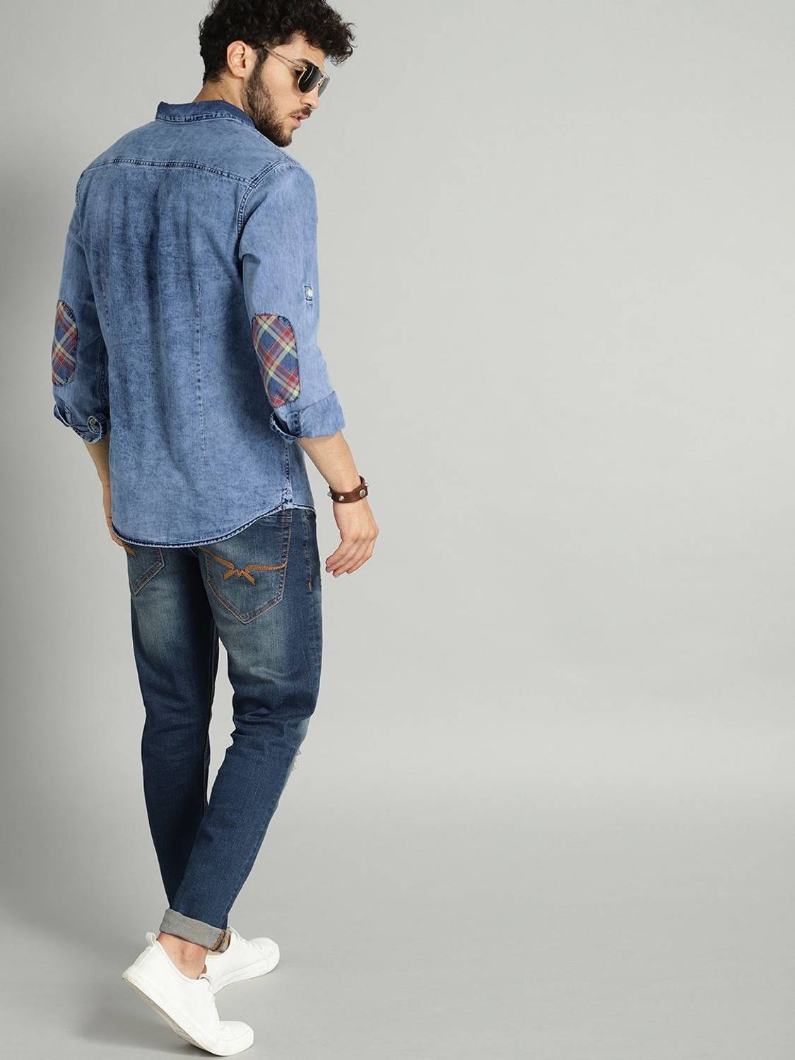 Roadster Men Blue Casual Shirt