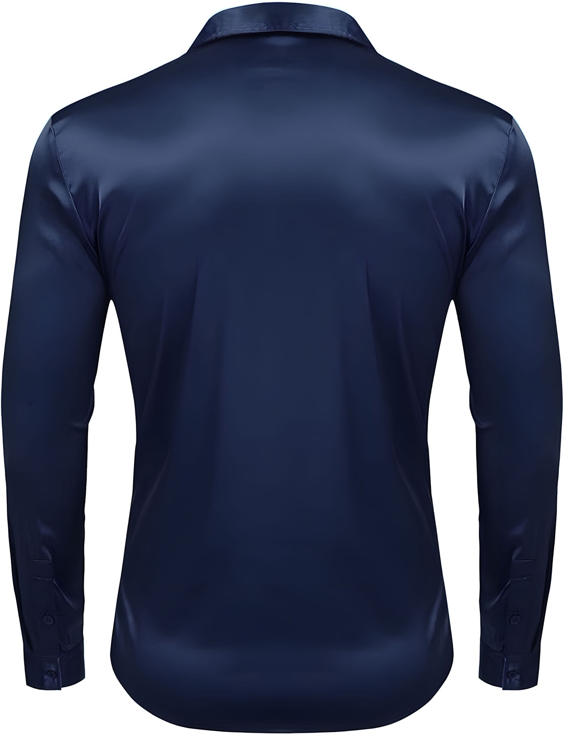 Image of SOLSTICE Men Regular Fit Solid Spread Collar Formal Shirt