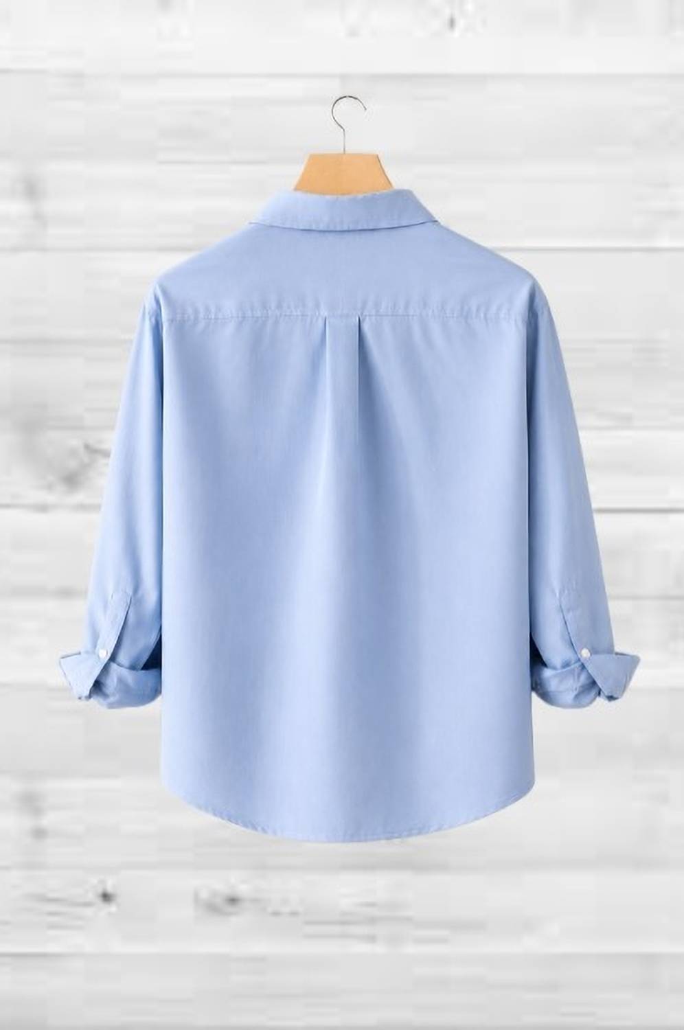 TorontoCN Men Light Blue Shirt - Image 2