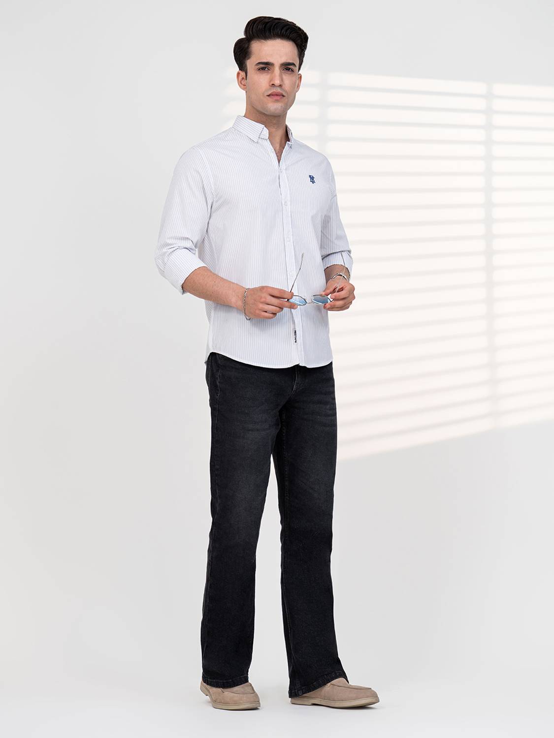 RED TAPE Men White Shirt - Image 4