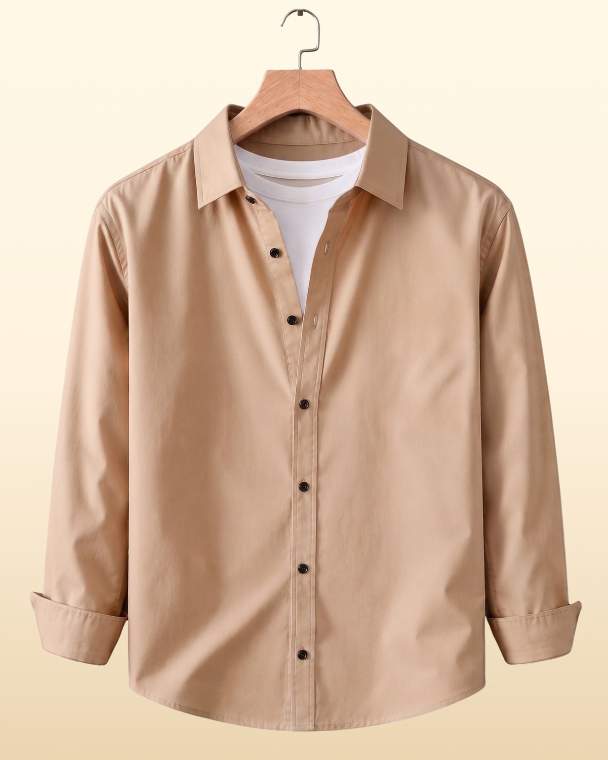 Image of Colix Men Solid Casual Multicolor Shirt