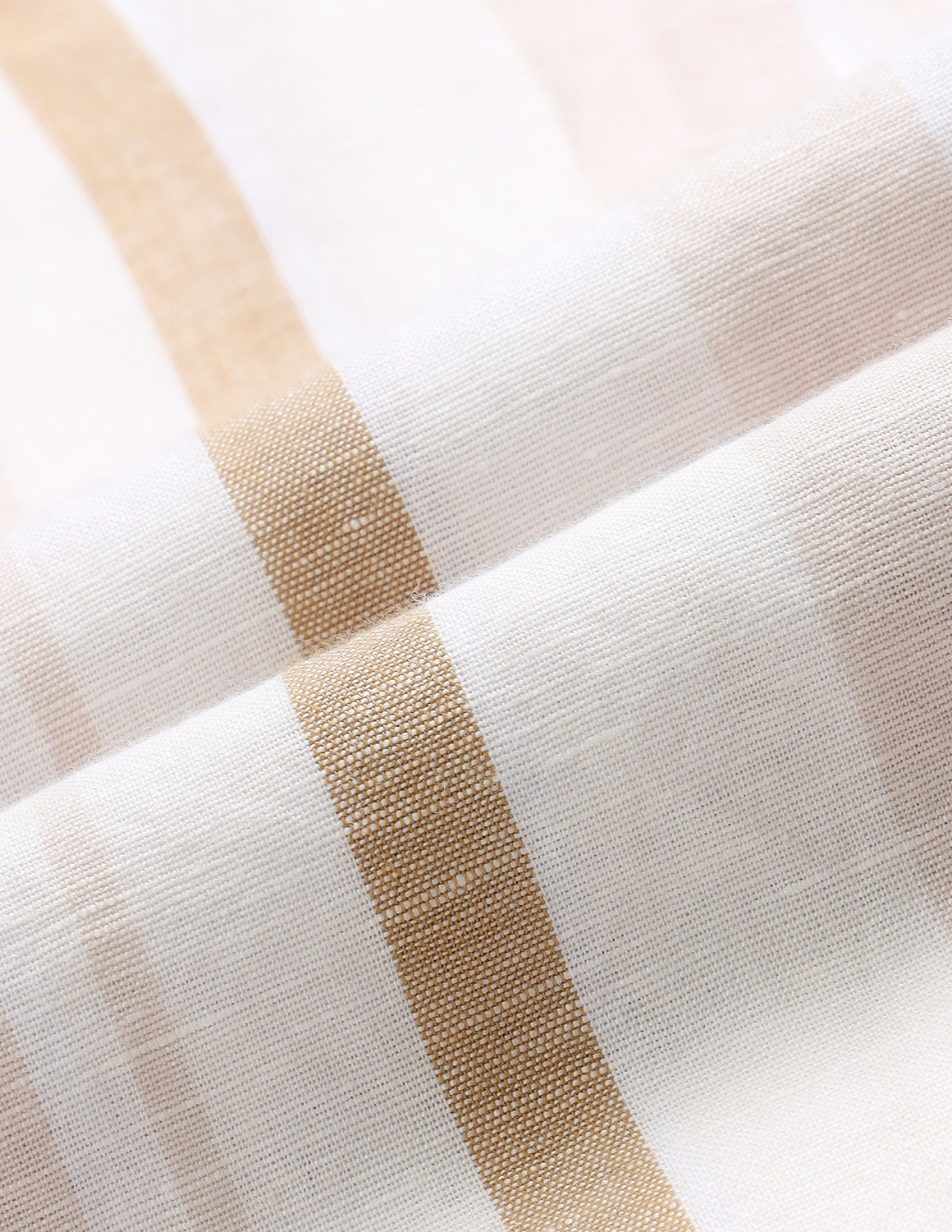 Image of U.S. POLO ASSN. Men Striped Casual Beige Shirt
