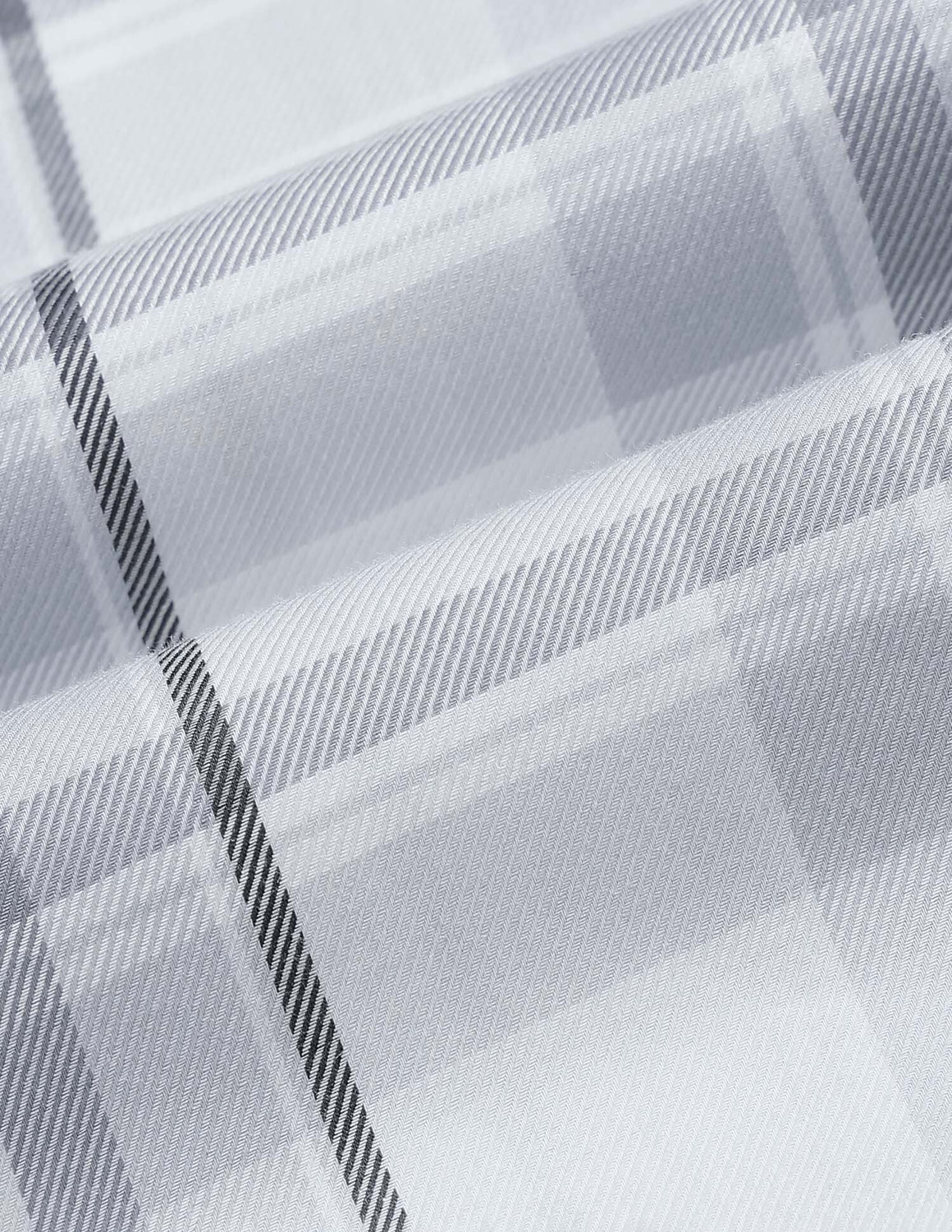 Image of U.S. POLO ASSN. Men Checkered Casual Grey Shirt